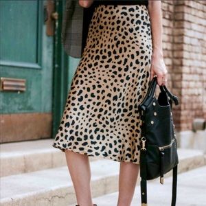 leopard skirt